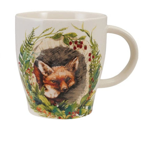 Woodland Animal Stoneware Mug-4 Different Styles