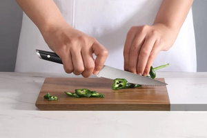 AKKA Series 5-Inch Serrated Utility Knife by Cangshan
