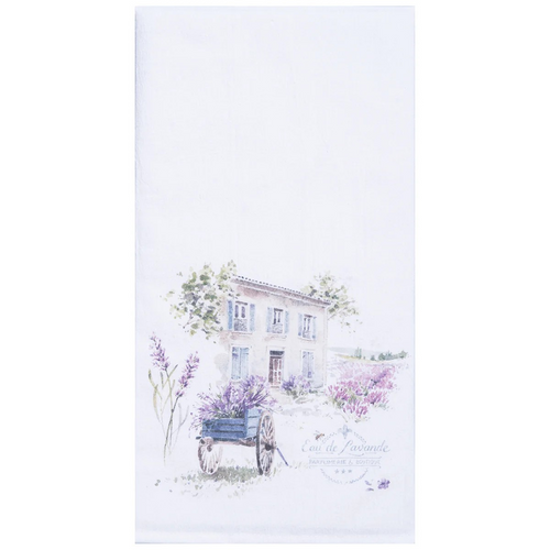 Lavender Countryside Tea Towel - 2 Styles to Choose From