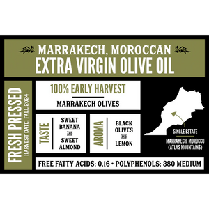 250 ml Marrakech Moroccan Extra Virgin Olive Oil
