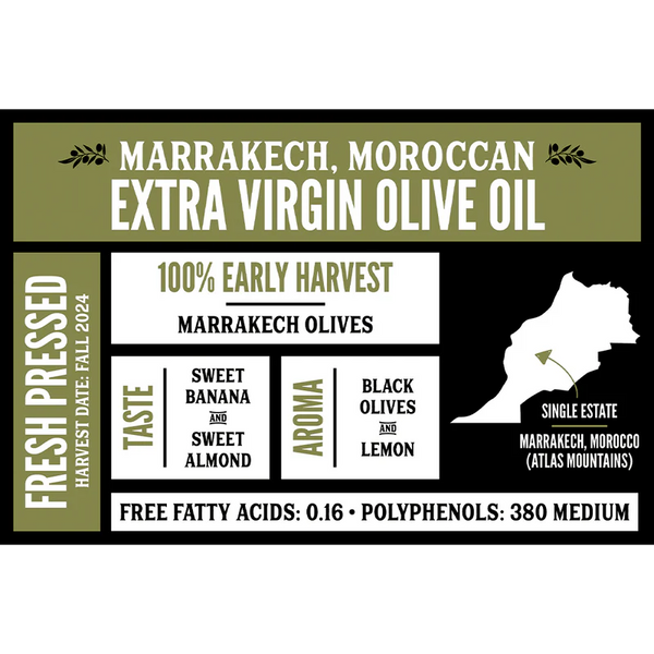 250 ml Marrakech Moroccan Extra Virgin Olive Oil