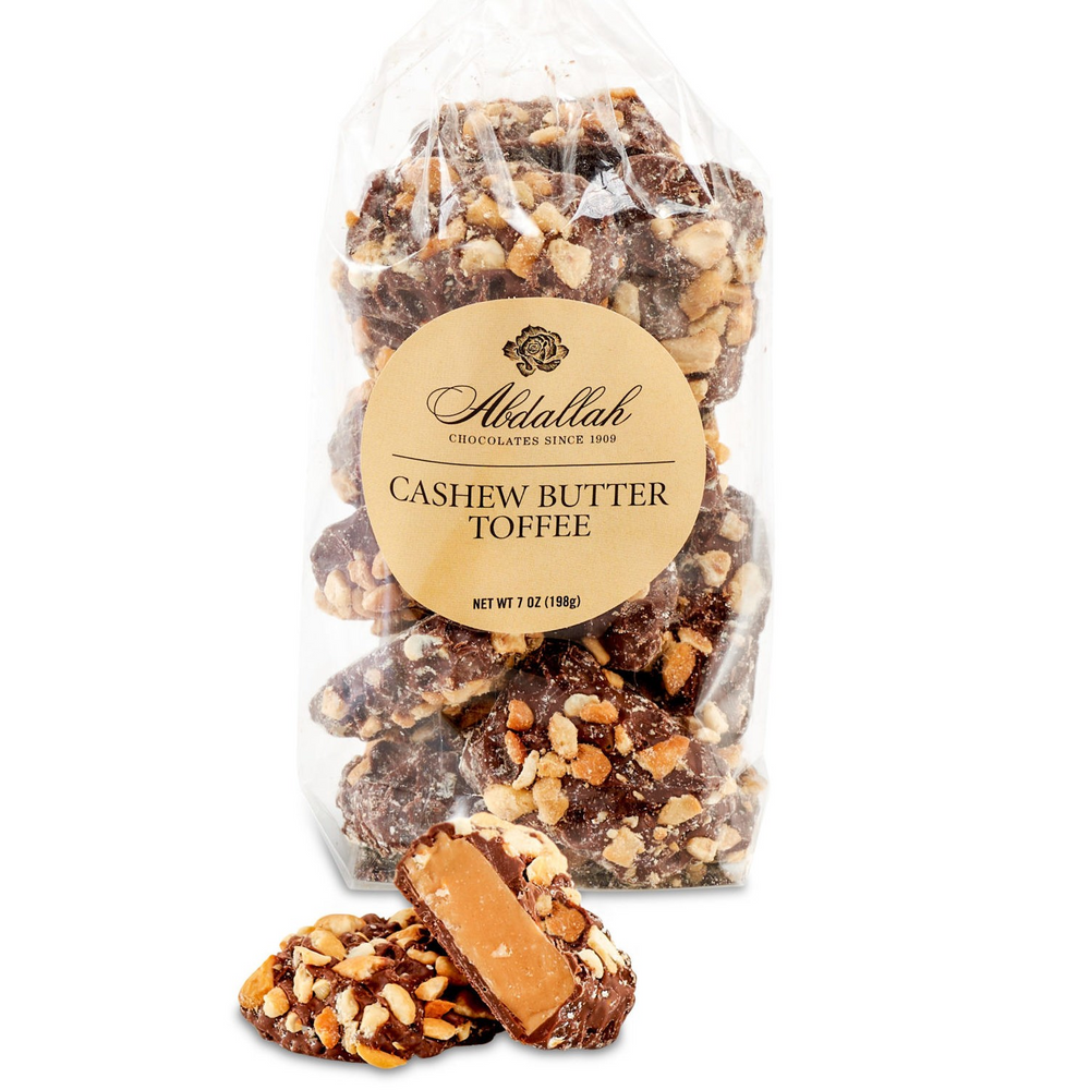 Cashew Butter Toffee – Milk Chocolate