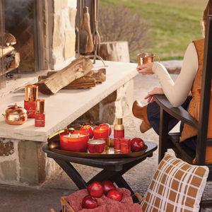 Simmered Cider Votive Candle by Thymes