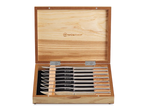 8-Piece Stainless Mignon Steak Knife Set by WÜSTHOF