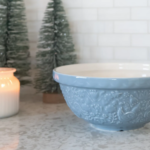 Mason Cash Mixing Bowls, Home to Roost Collection - Different Sizes and Colors to Choose From
