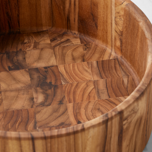 Teakhaus Bold Salad Bowl - Choose Small or Large