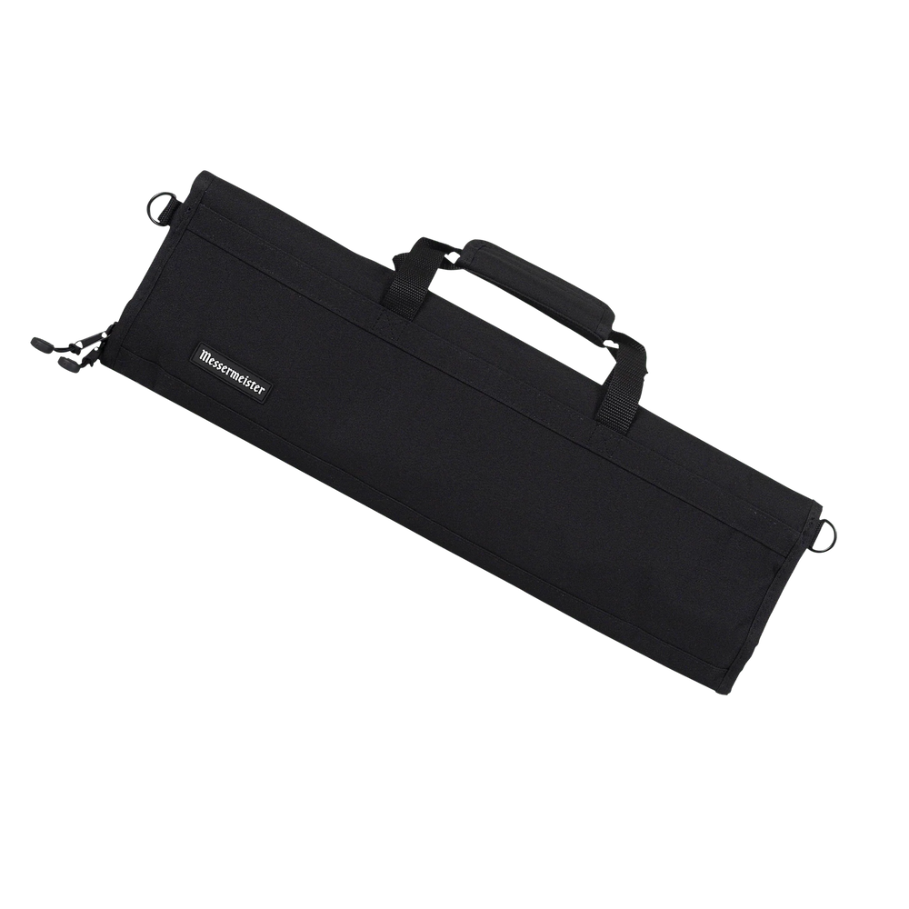 Preservation Black Knife Roll - 8 Pocket by Messermeister