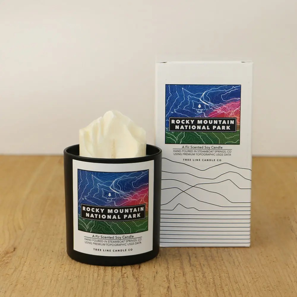 Rocky Mountain National Park Candle
