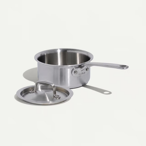 Made In Stainless Butter Warmer with Lid - 3/4"QT
