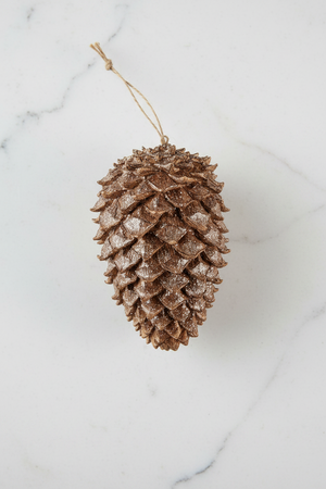 Rustic Glitter Pinecone Accent - Available in 2 Sizes
