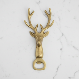 Golden Stag Bottle Opener