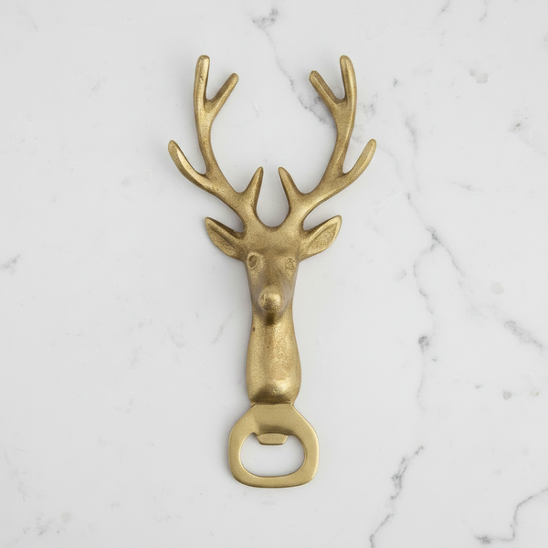 Golden Stag Bottle Opener